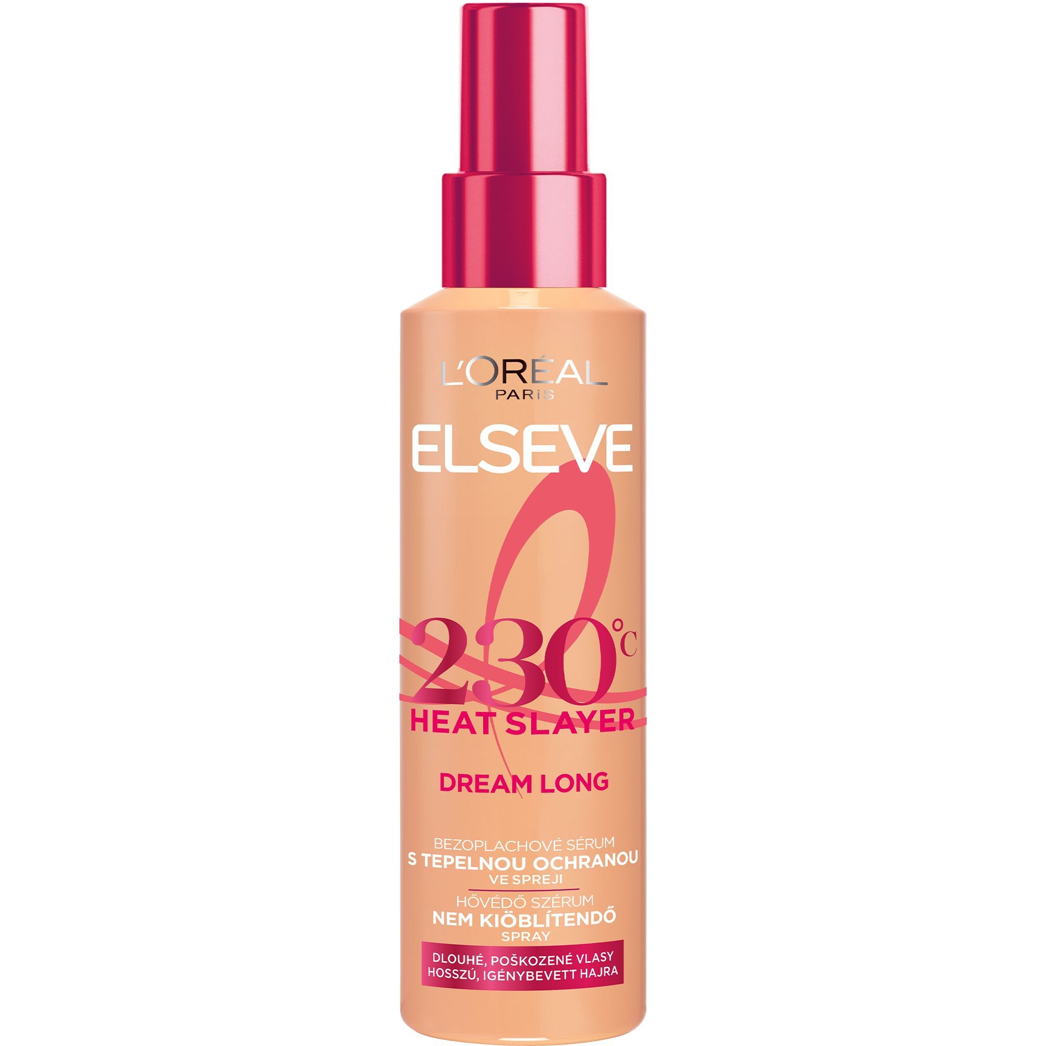 Drogerie a kosmetika - L'Oréal Elseve Dream long defeat the heat spray 150 ml