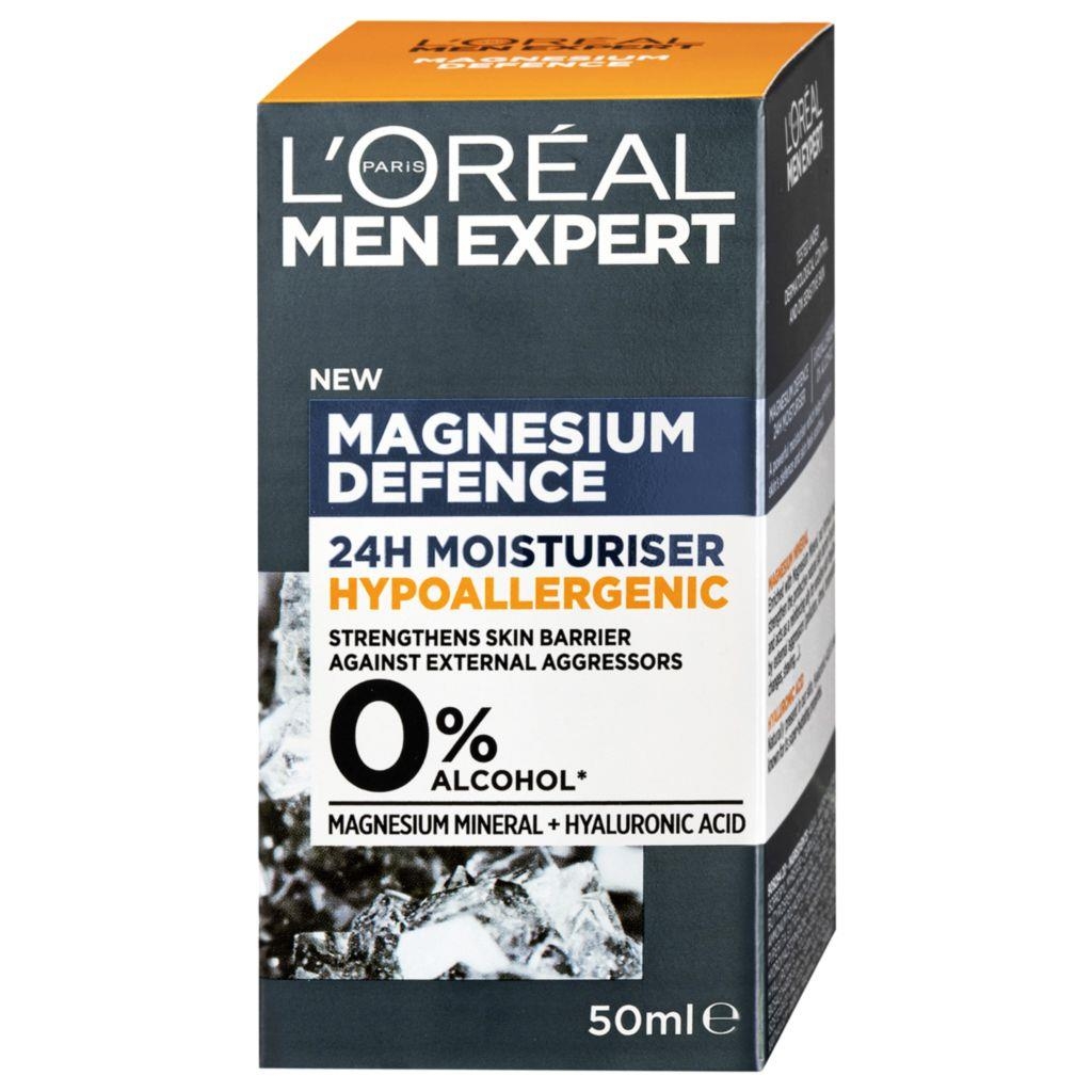 Drogerie a kosmetika - L'Oréal Men Expert Magnesium Defense denní krém 50 ml