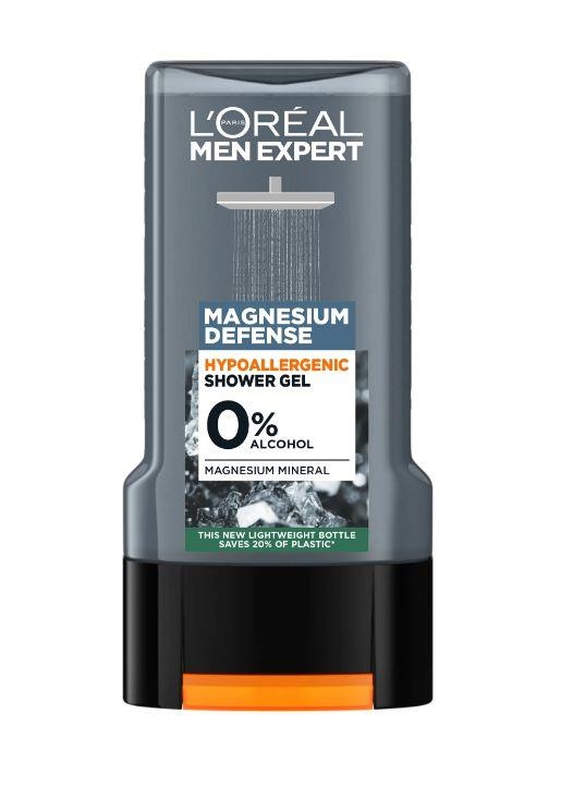 Drogerie a kosmetika - L'Oréal Men Expert Magnesium Defense sprchový gel 300 ml