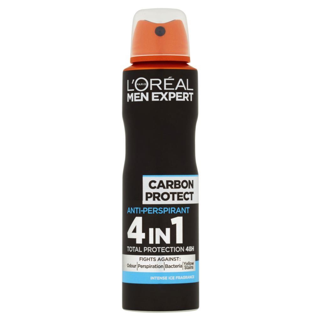 Drogerie a kosmetika - L'Oréal Mex carbon protect deo spray 125 ml