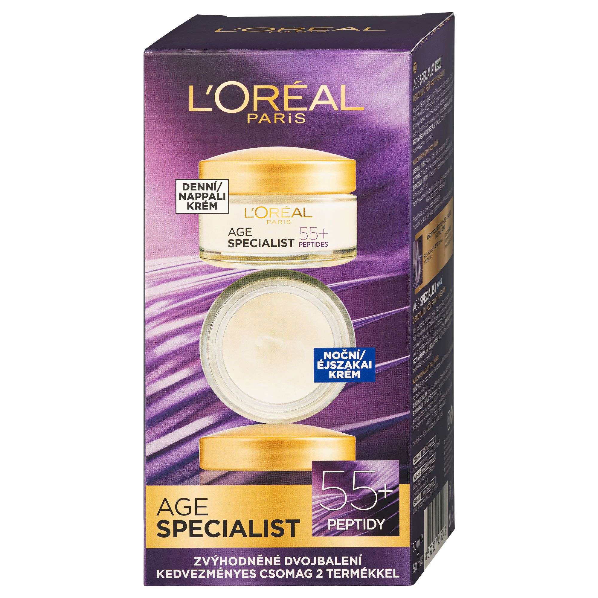 Drogerie a kosmetika - L'Oréal Paris Age Specialist 55+ sada 2x50 ml