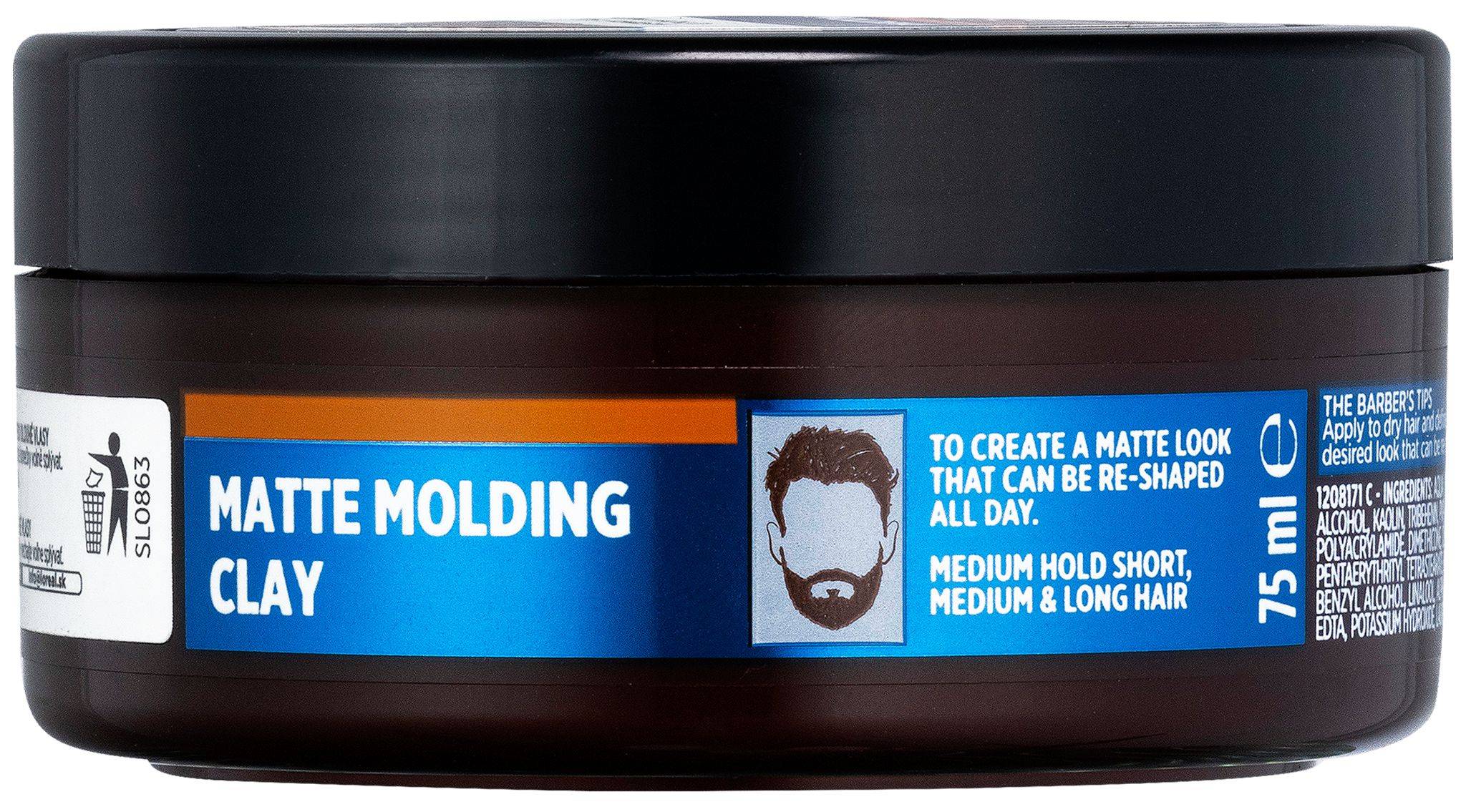 Drogerie a kosmetika - L'Oréal Paris Barber Messy Hair Clay