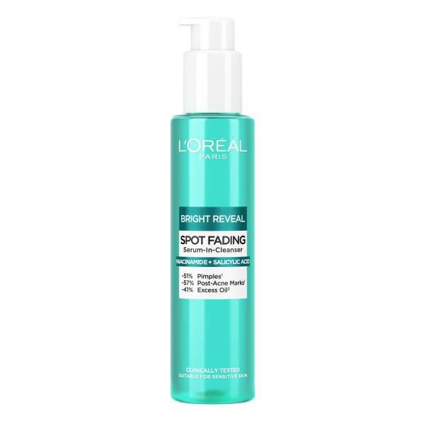 Drogerie a kosmetika - L'Oréal Paris Bright Reveal Čistící gel proti tmavým skvrnám 150 ml