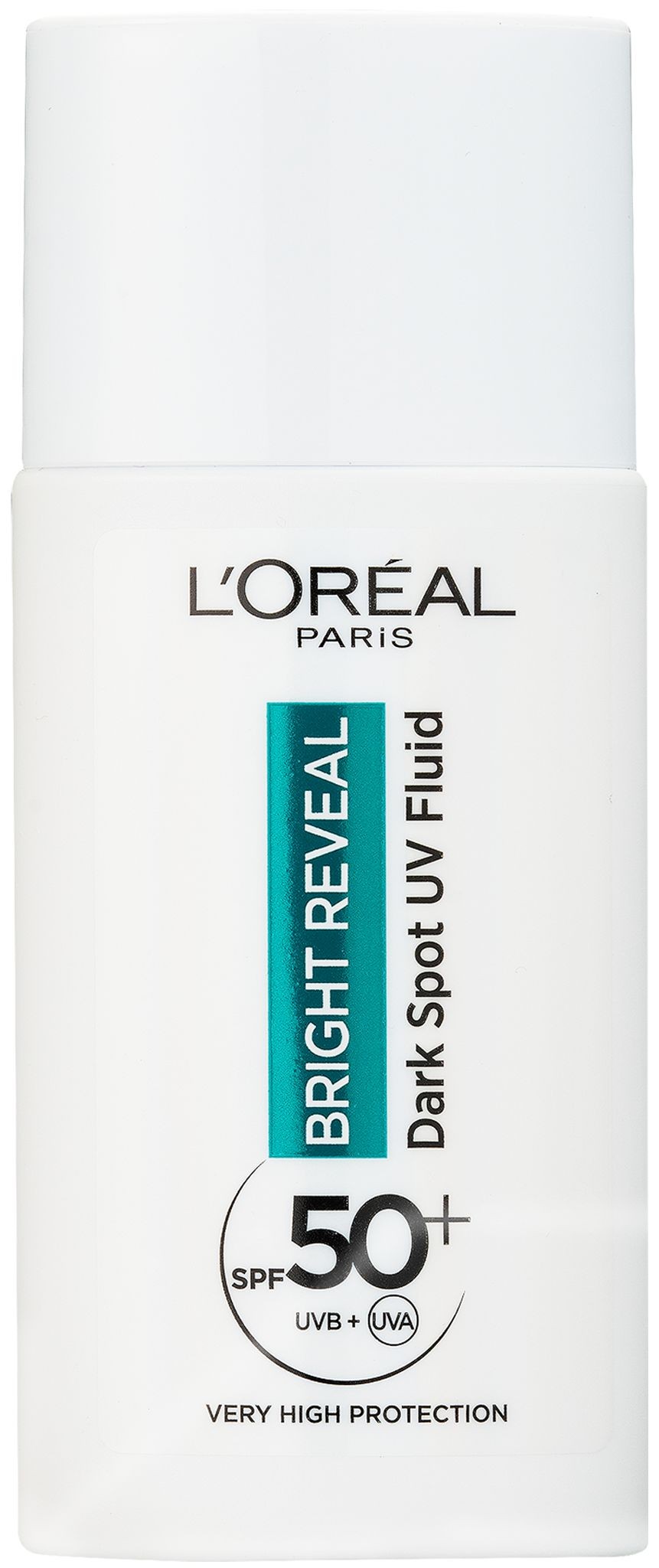 Drogerie a kosmetika - L'Oréal Paris Bright Reveal Denní Anti-UV fluid SPF 50+ proti tmavým skvrnám 50 ml