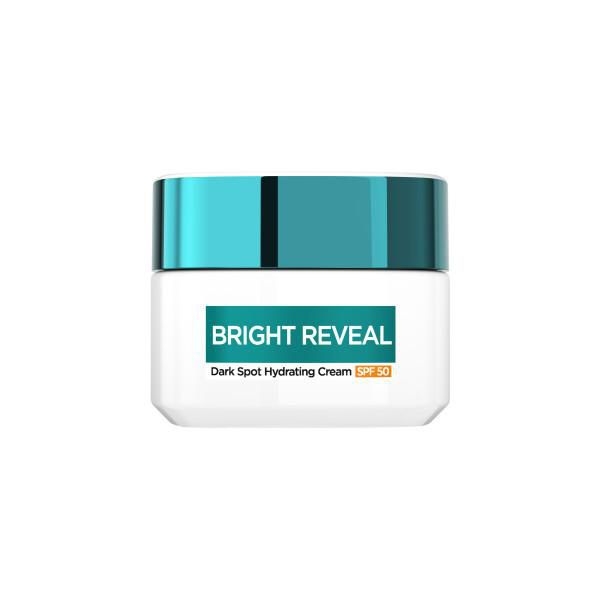 Drogerie a kosmetika - L'Oréal Paris Bright Reveal Hydratačni krém proti tmavým skvrnám SPF 50 50 ml