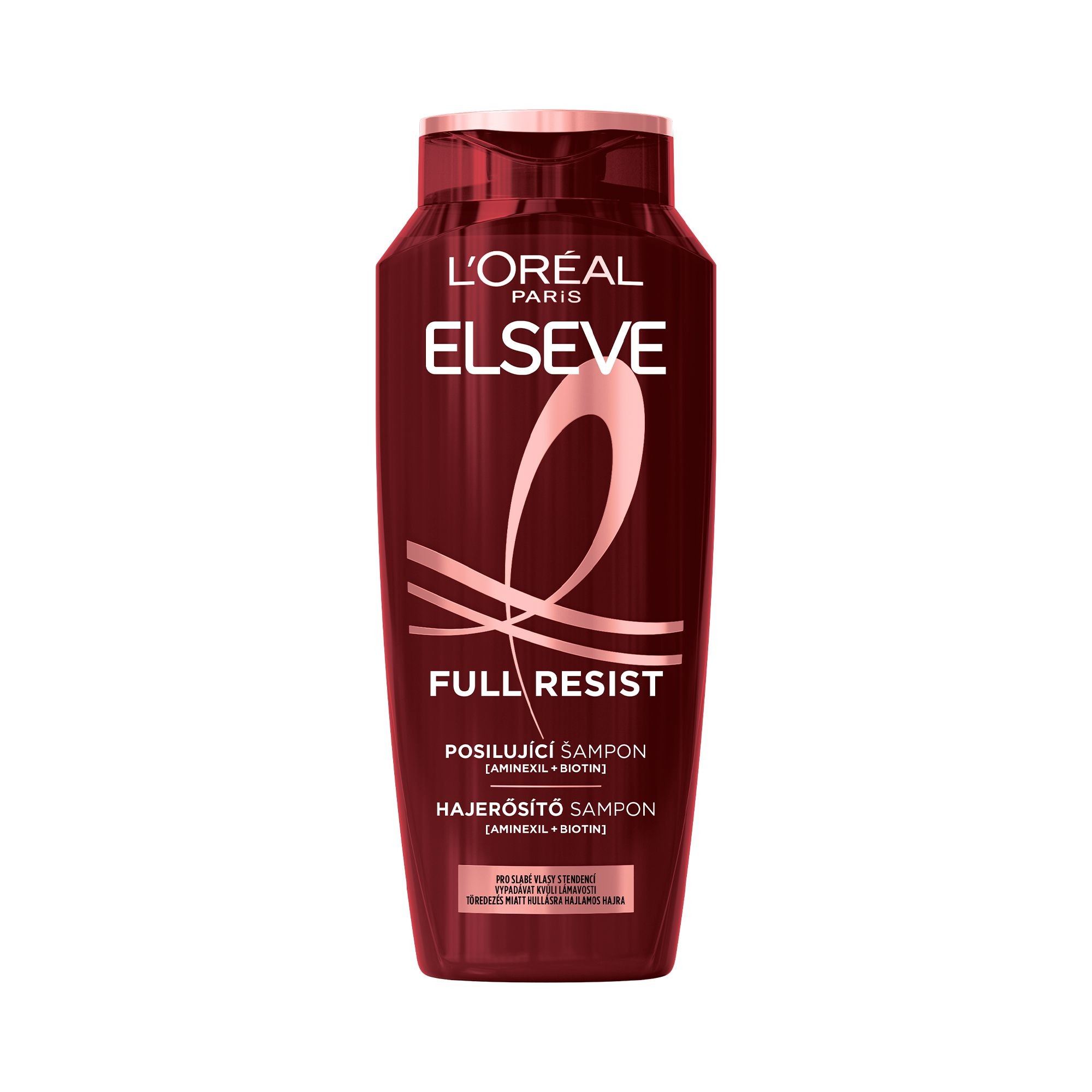 Drogerie a kosmetika - L'Oréal Paris Elseve Arginine Resist X3 posilující šampon na slabé vlasy 250 ml