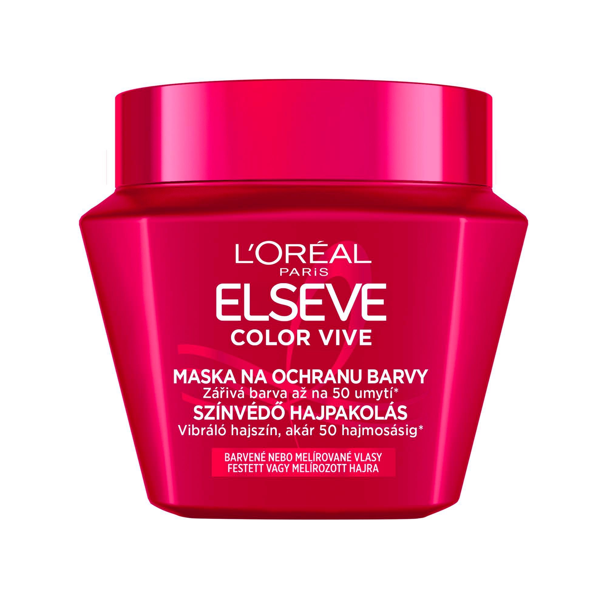 Drogerie a kosmetika - L'Oréal Paris Elseve Color-Vive maska 300 ml
