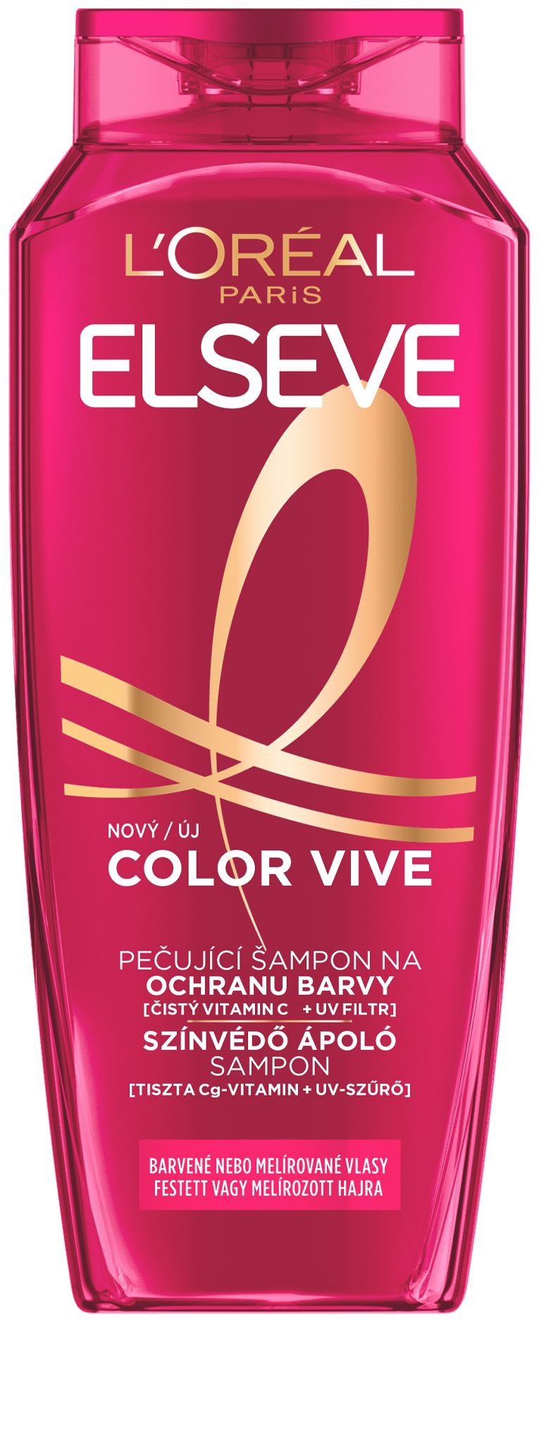 Drogerie a kosmetika - L'Oréal Paris Elseve Color-Vive šampon s ochrannou péčí na barvené vlasy 250 ml