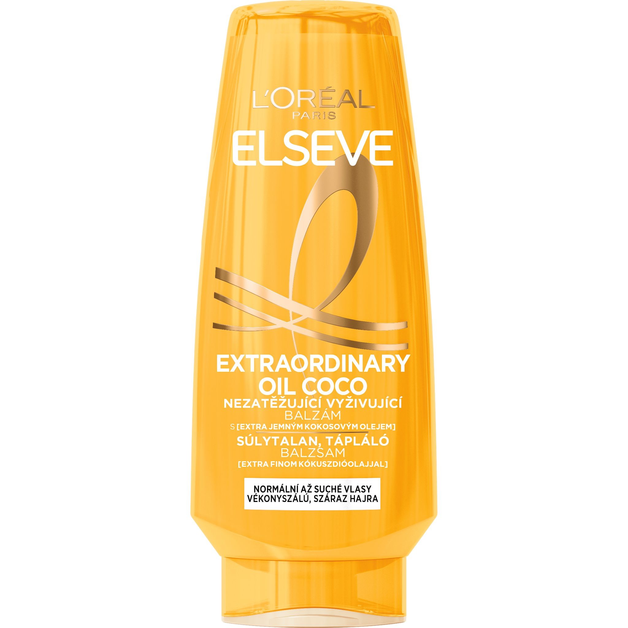 Drogerie a kosmetika - L'Oréal Paris Elseve Extraordinary Oil nezatěžující vyživující balzám 200 ml