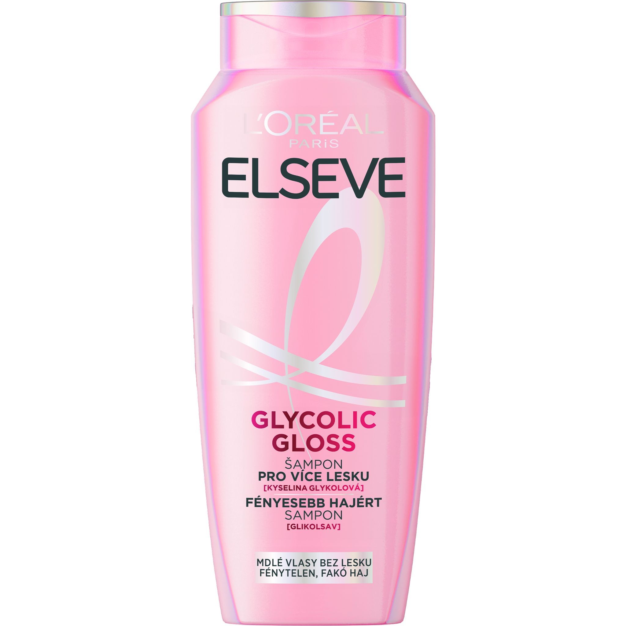 Drogerie a kosmetika - L'Oréal Paris Elseve Glycolic Gloss Core šampon 400ml