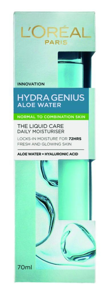 Drogerie a kosmetika - L'Oréal Paris Hydra Genius hydratační pleťová péče pro normální až smíšenou pleť 70 ml