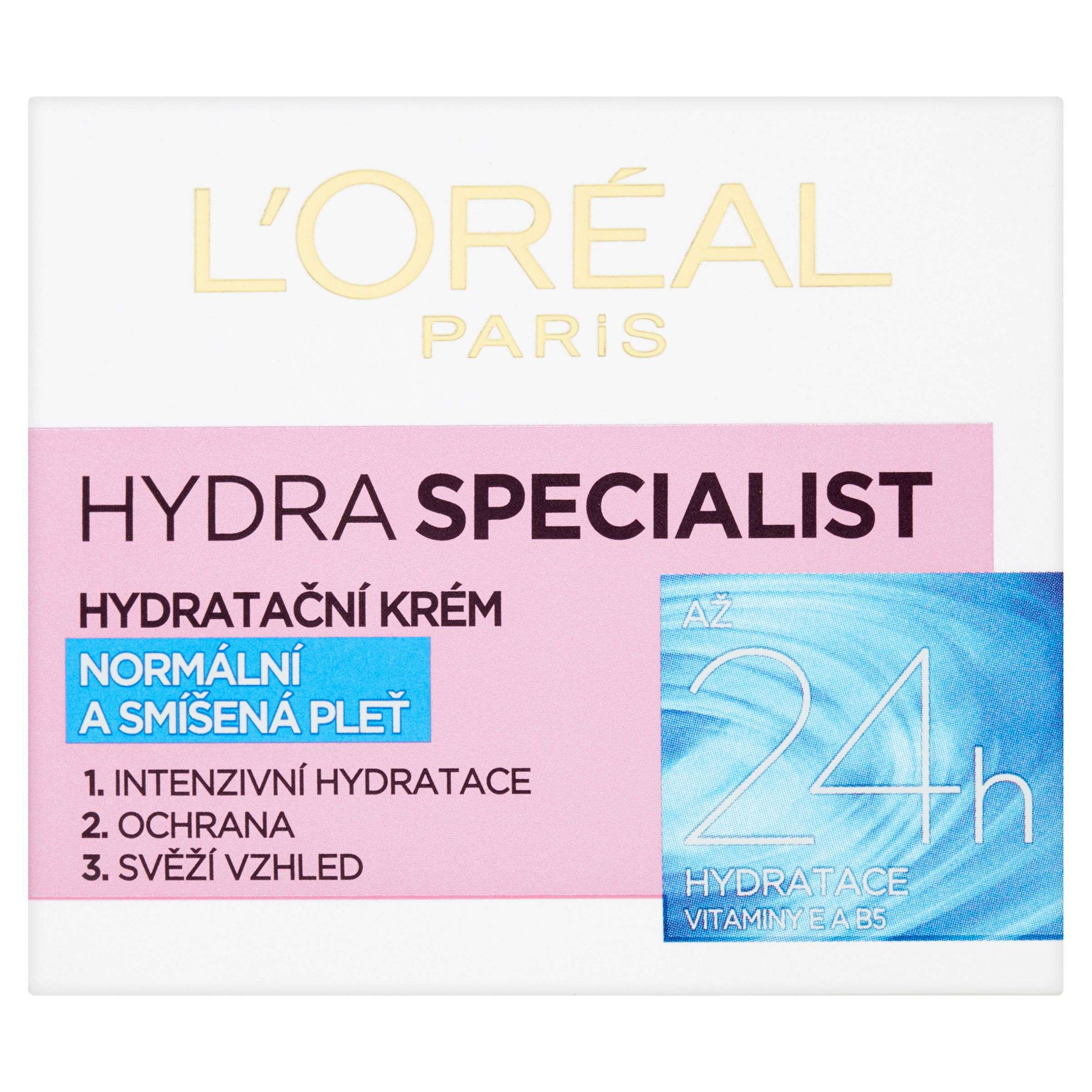 Drogerie a kosmetika - L'Oréal Paris Hydra Specialist hydratační krém normální pleť 50 ml