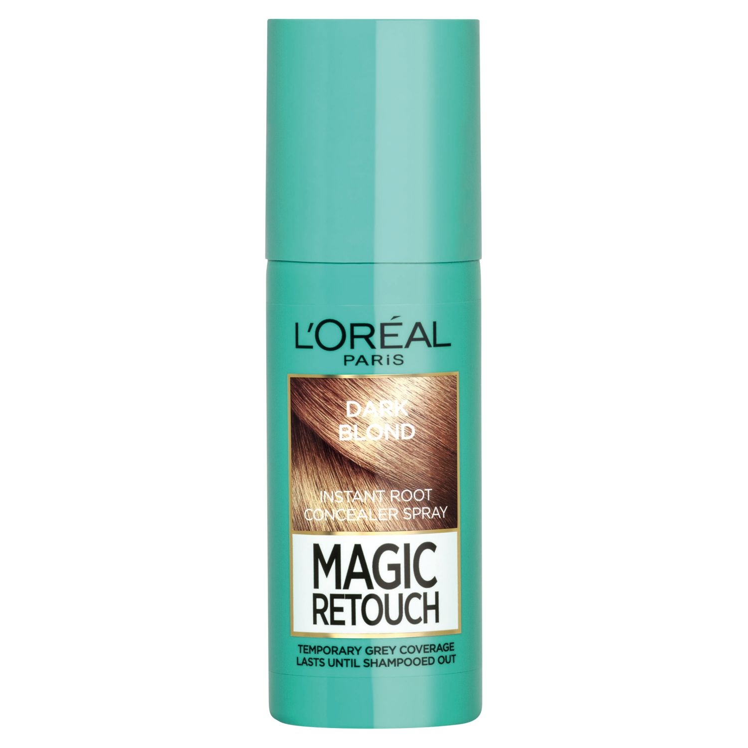 Drogerie a kosmetika - L'Oreal Paris Magic Retouch sprej pro okamžité zakrytí odrostů pro tmavé blond odstíny 75 ml