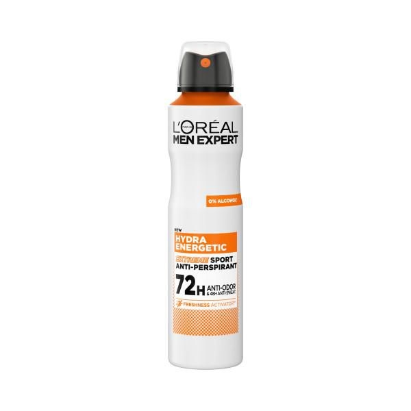 Drogerie a kosmetika - L'Oréal Paris Men Expert Hydra Energetic Extreme Sport antiperspirant, 150 ml