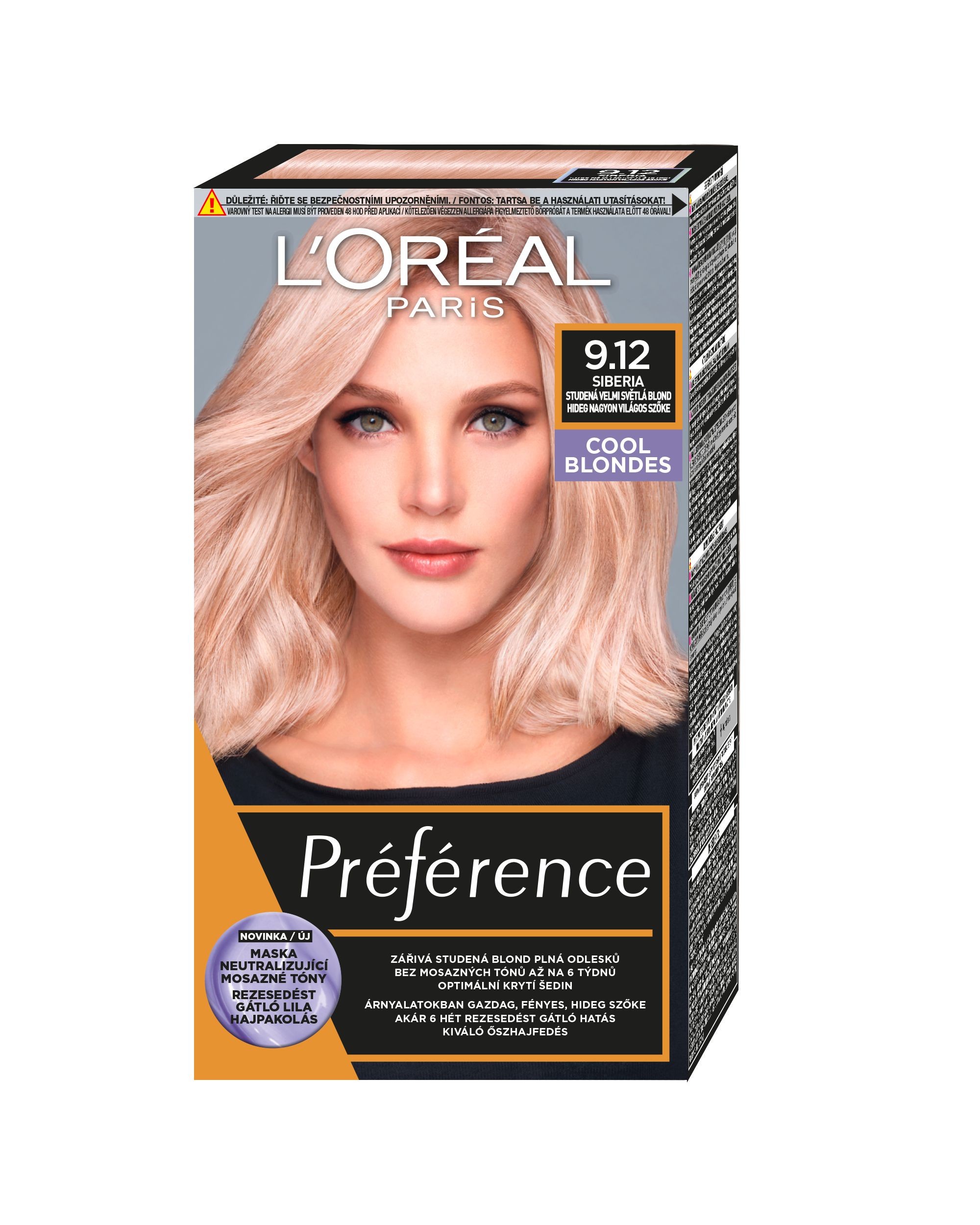 Drogerie a kosmetika - L'Oréal Paris Preférence 9.12