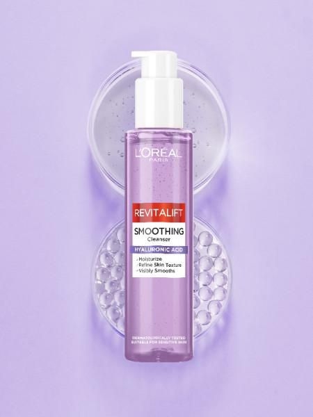Drogerie a kosmetika - L´Oréal Paris Revitalift Filler Vyhlazující cistící gel s kyselinou hyaluronovou 150 ml