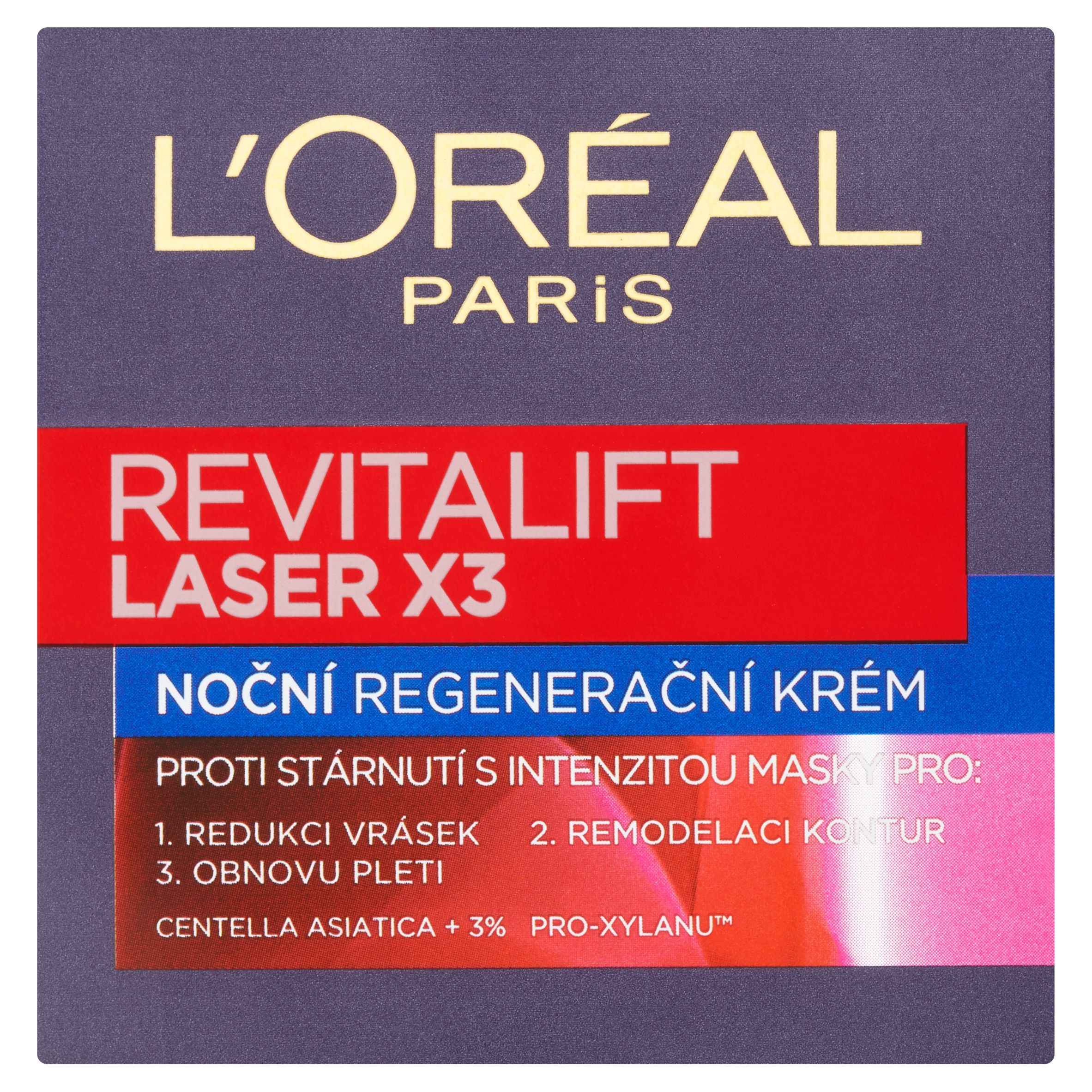 Drogerie a kosmetika - L'Oréal Paris Revitalift Laser noční krém 50ml