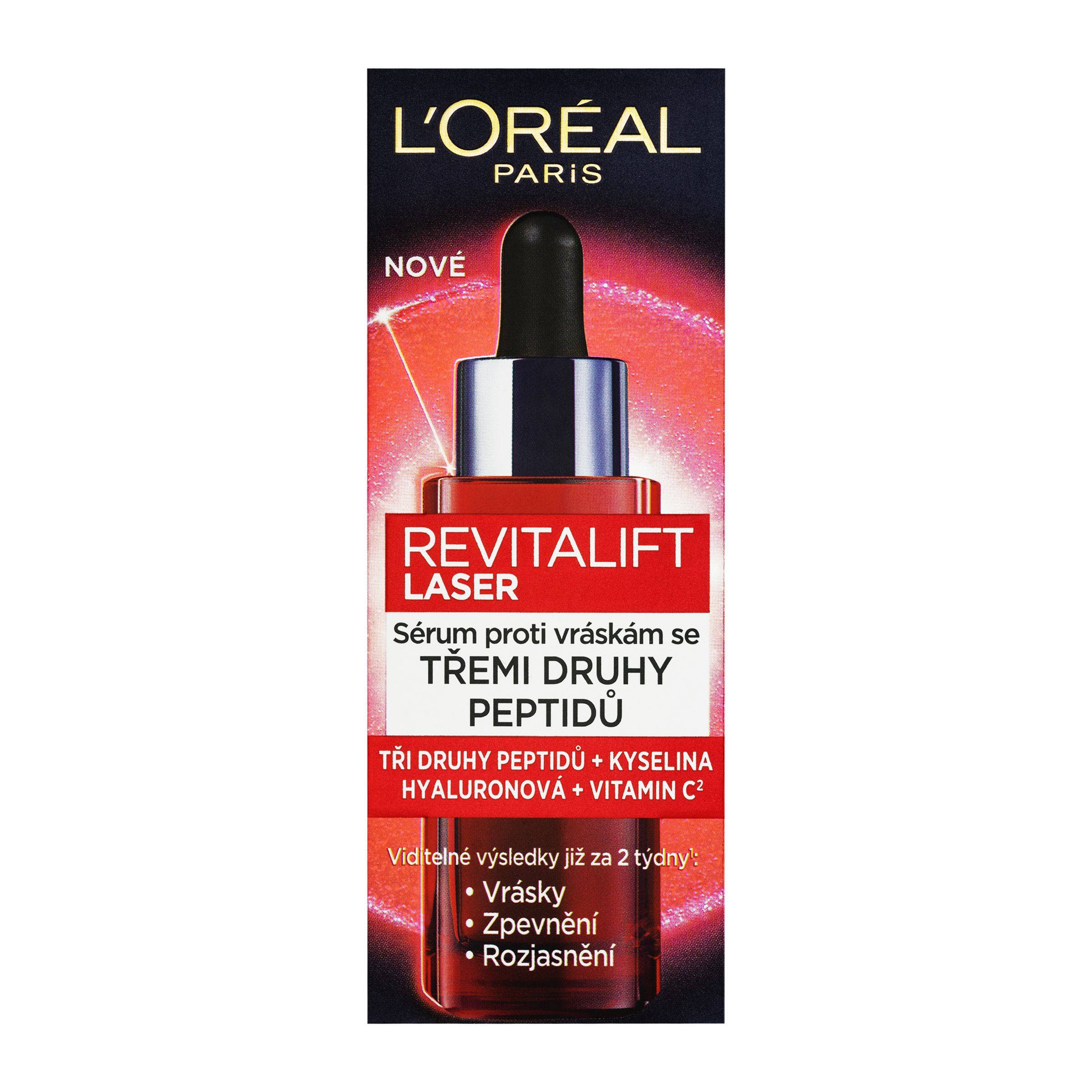 Drogerie a kosmetika - L'Oréal Paris Revitalift Laser sérum proti vráskám 30 ml