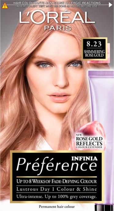 Drogerie a kosmetika - L´Oréal Preference 8.23 barva na vlasy 174 ml