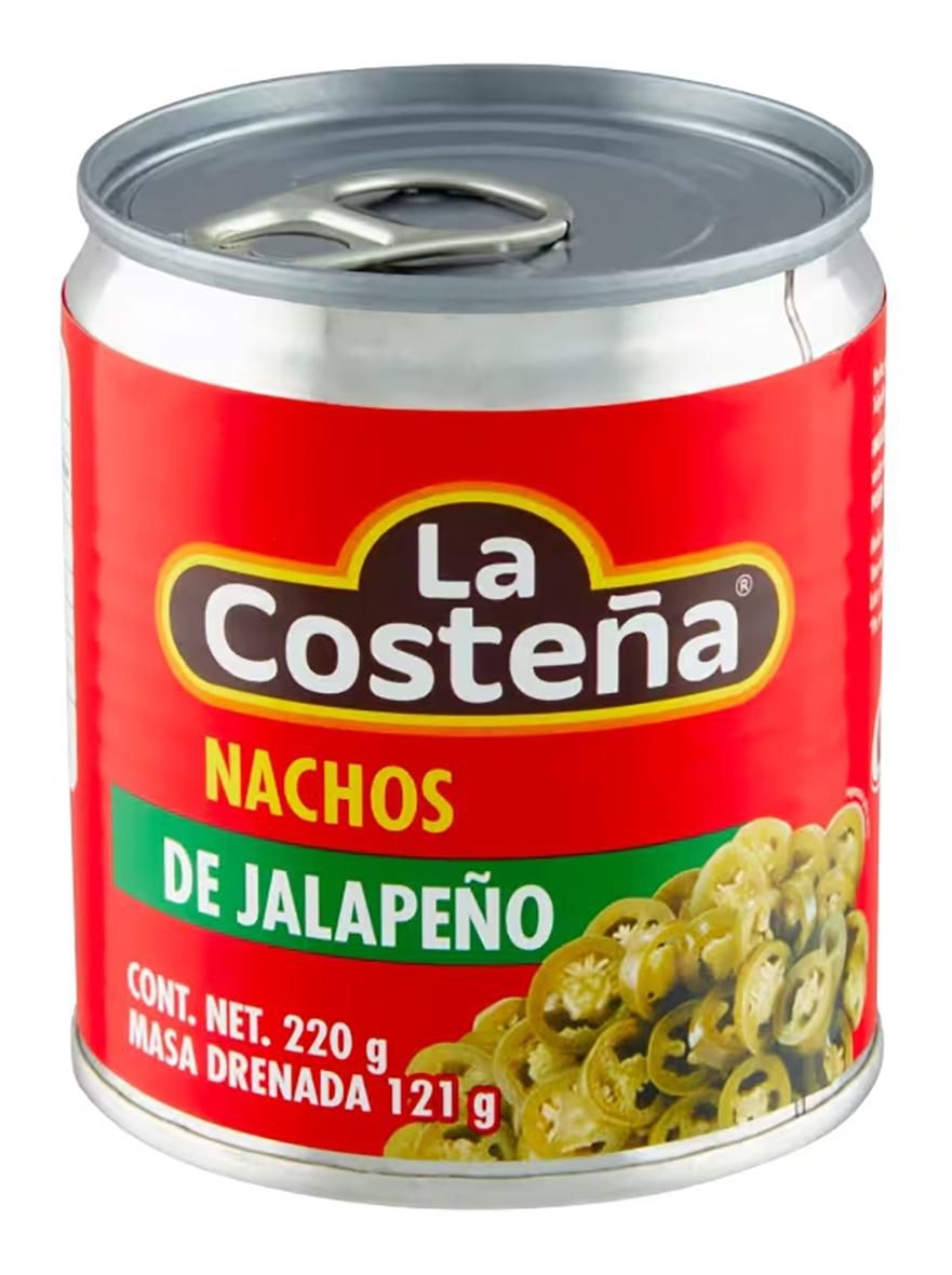 Trvanlivé potraviny - La Costeňa Nachos Krájené Jalapeños 220 g