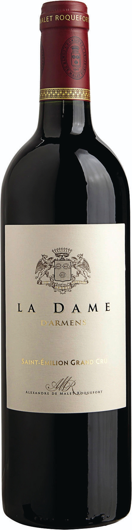 Nápoje - La Dame D´armens ST. Emilion grand 0,75 l