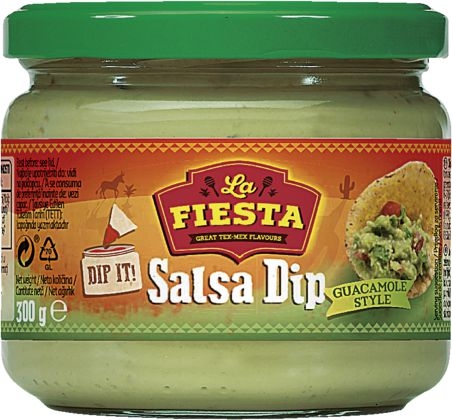 Trvanlivé potraviny - La Fiesta Dip guacamole 300 g