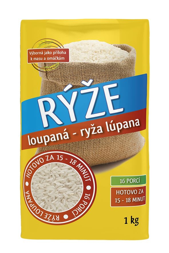 Trvanlivé potraviny - La Food Rýže loupaná 1 kg