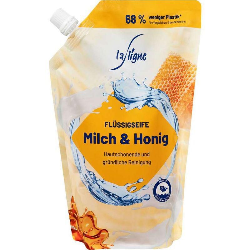 Drogerie a kosmetika - La Ligne mýdlo mléko a med 1000ml