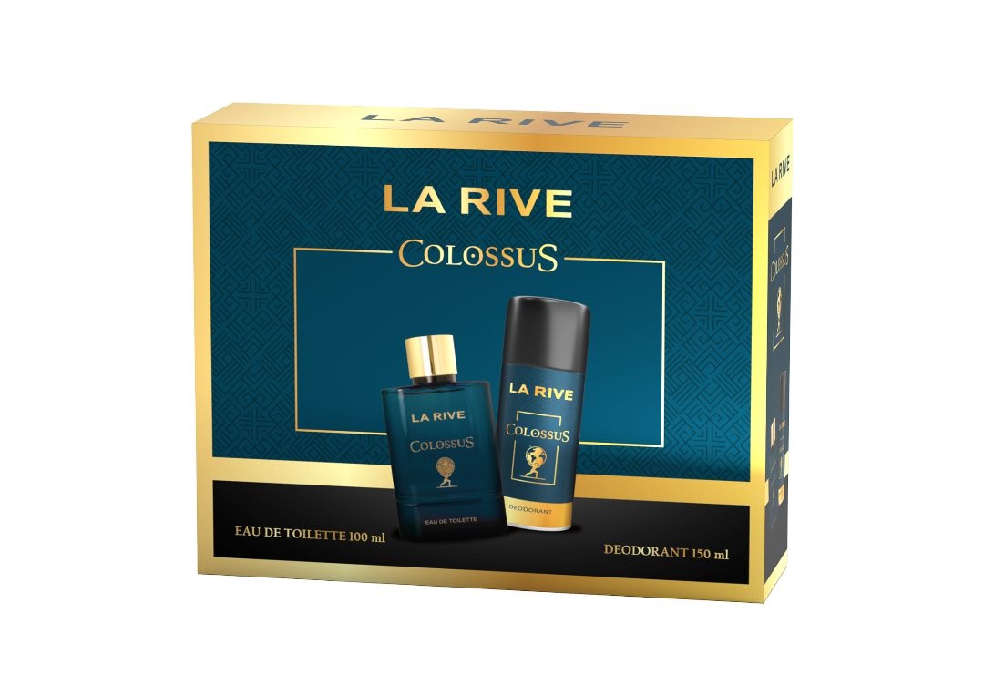 Drogerie a kosmetika - La Rive Colossus dárkový set EDT 100 ml + DEO 150 ml