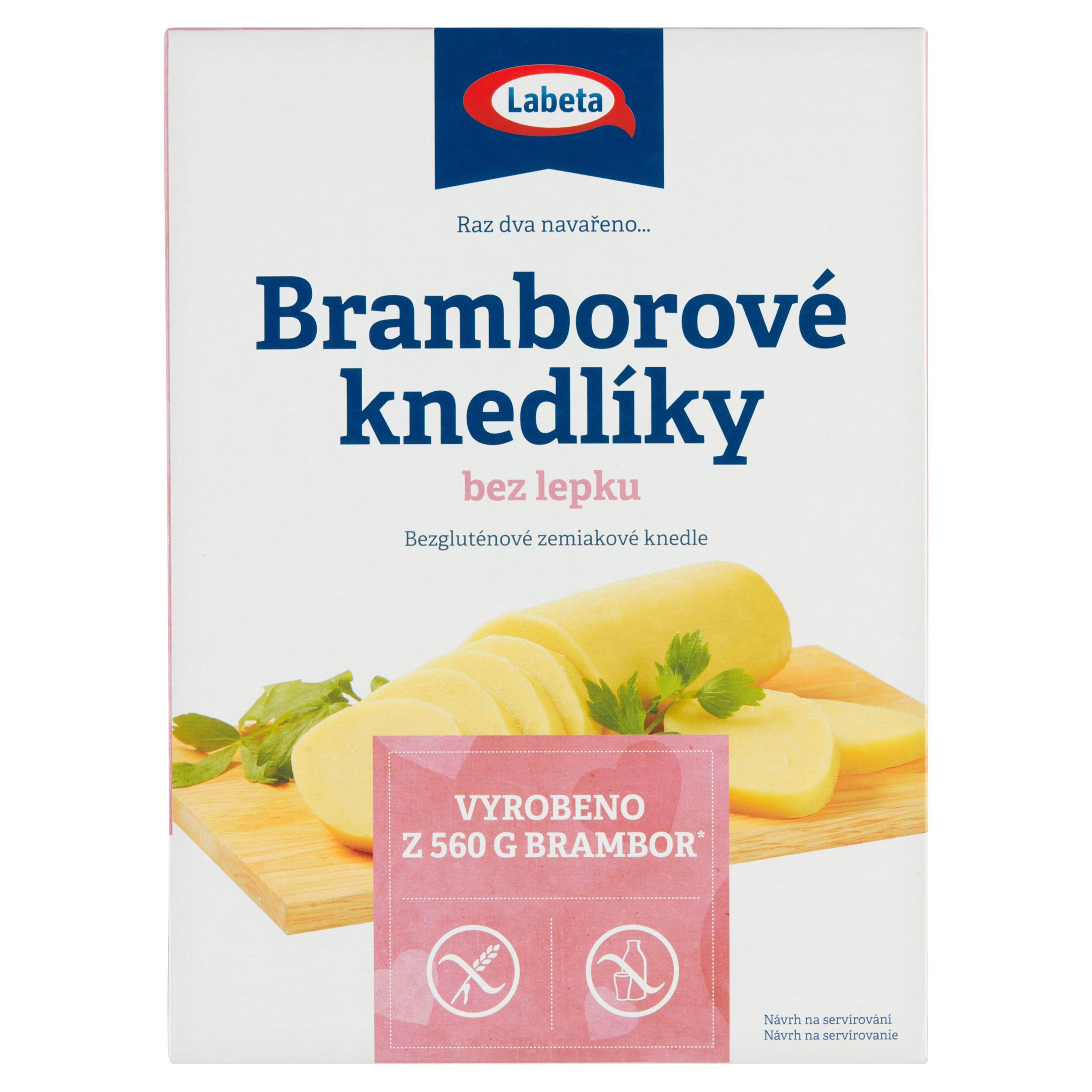 Trvanlivé potraviny - Labeta Bramborové knedlíky bez lepku 300 g