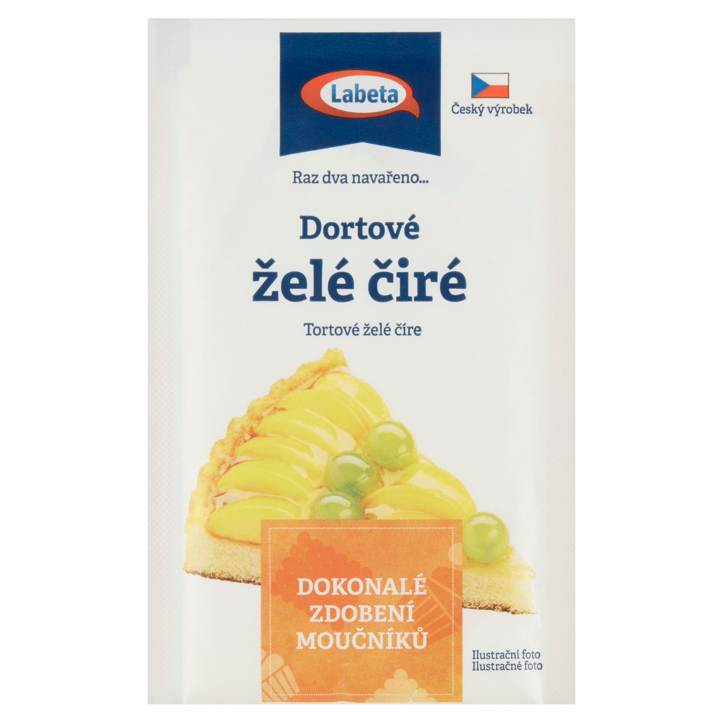 Trvanlivé potraviny - Labeta Dortové želé čiré 10 g