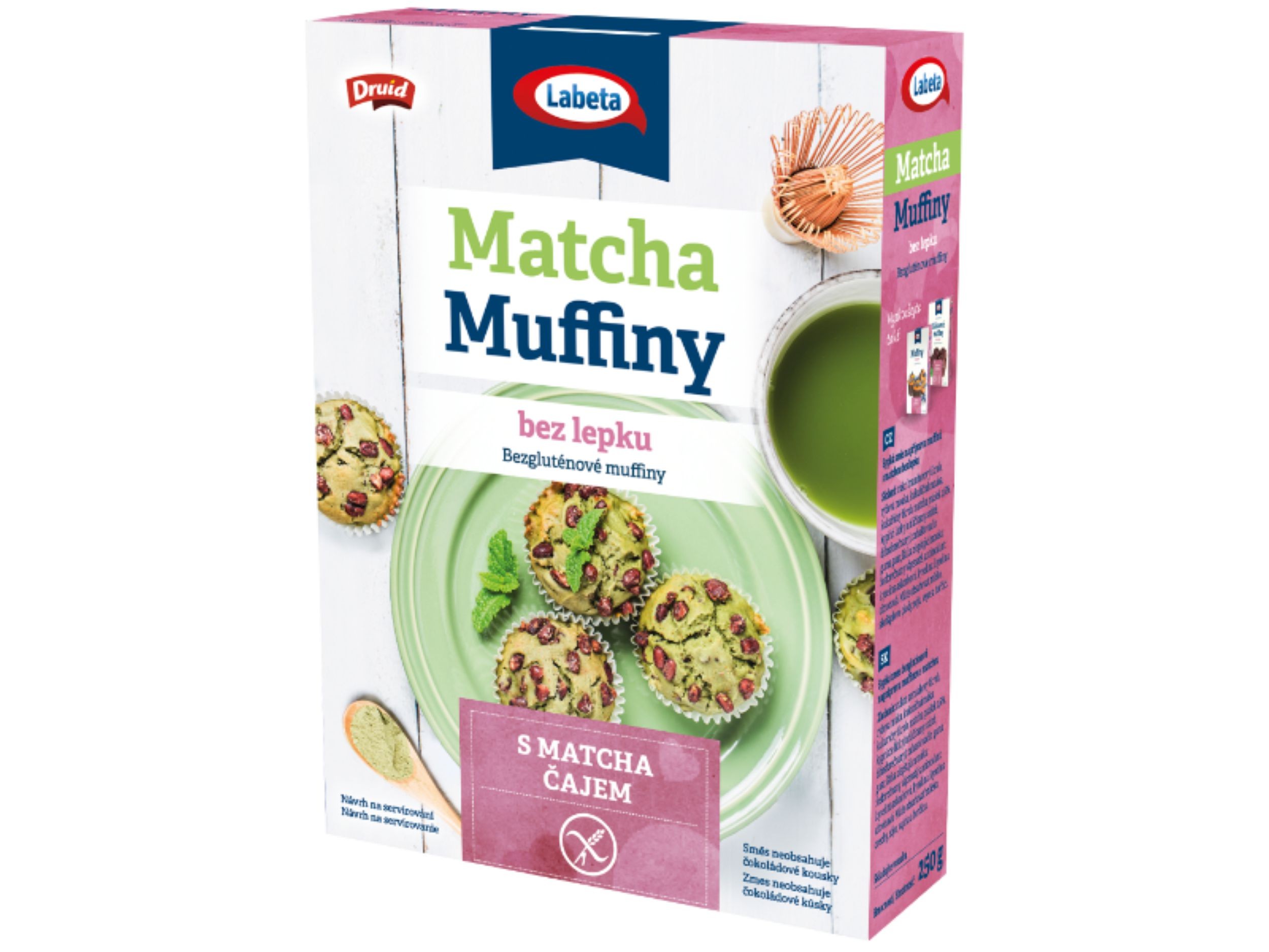 Labeta Matcha Muffiny bez lepku 250g-0