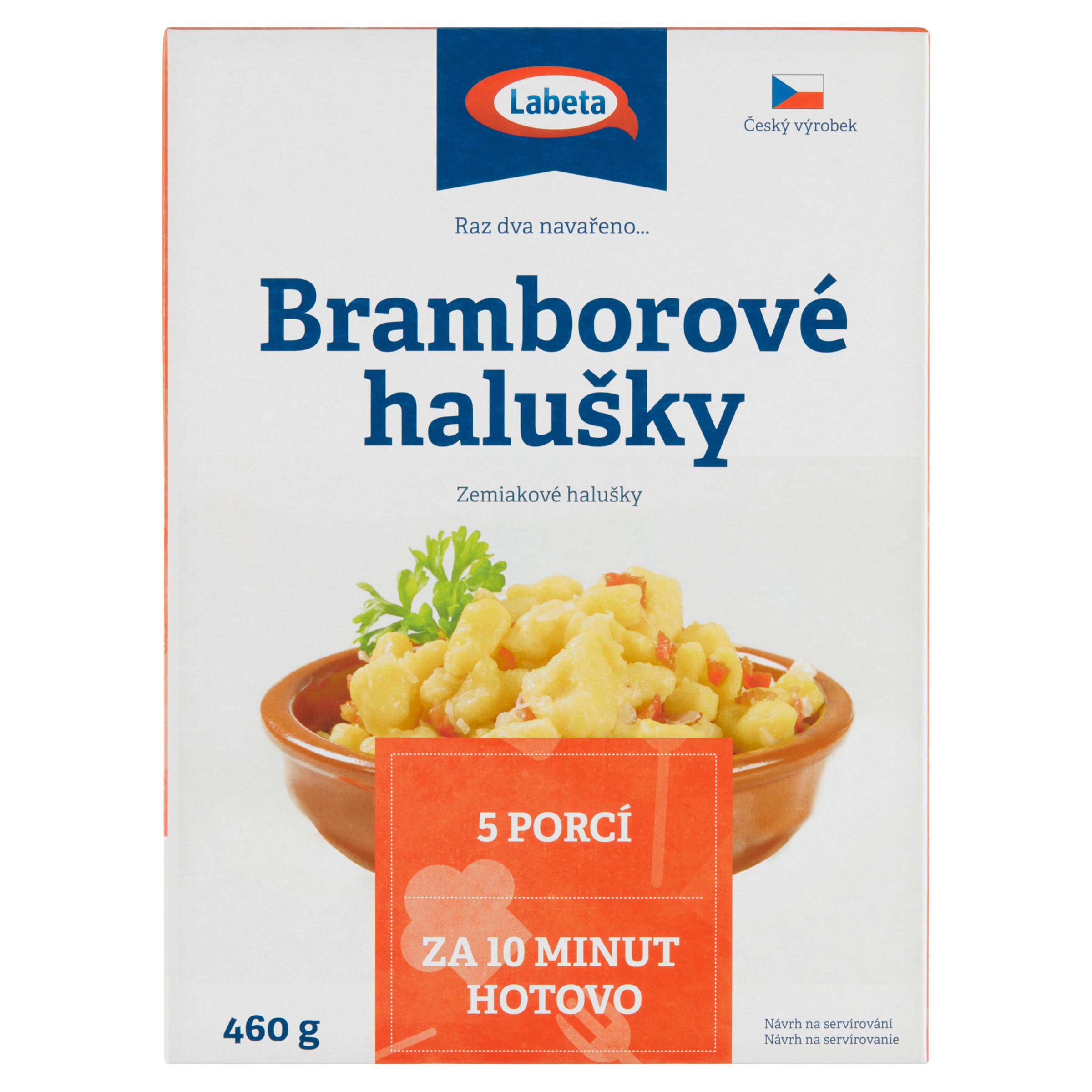 Trvanlivé potraviny - Labeta Směs na halušky 460 g