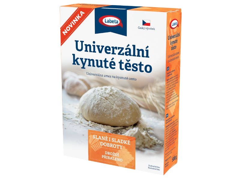 Trvanlivé potraviny - Labeta Univerzální kynuté těsto sypká směs 500g