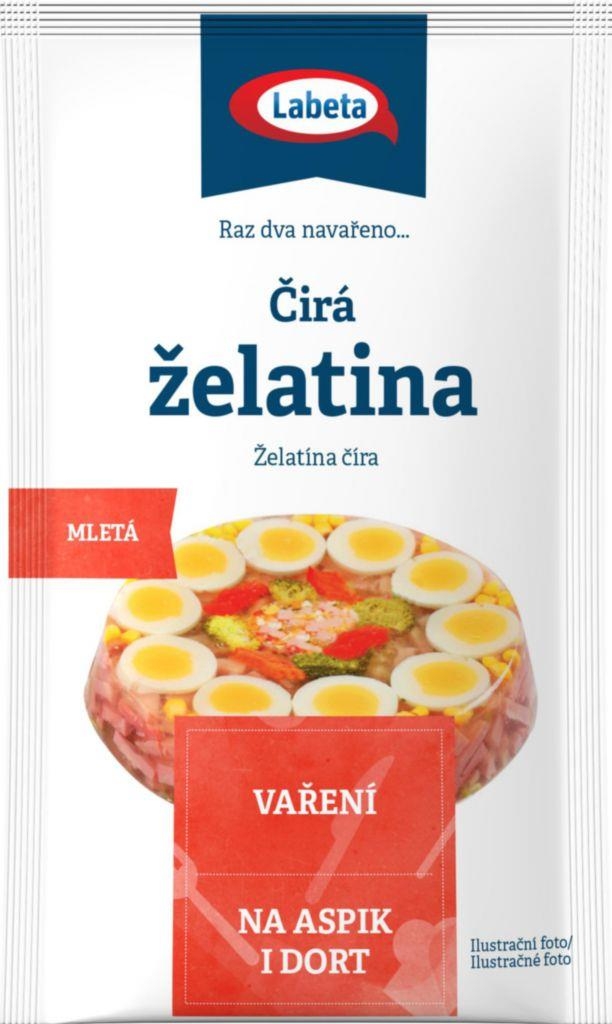 Trvanlivé potraviny - Labeta Želatina čirá 20 g