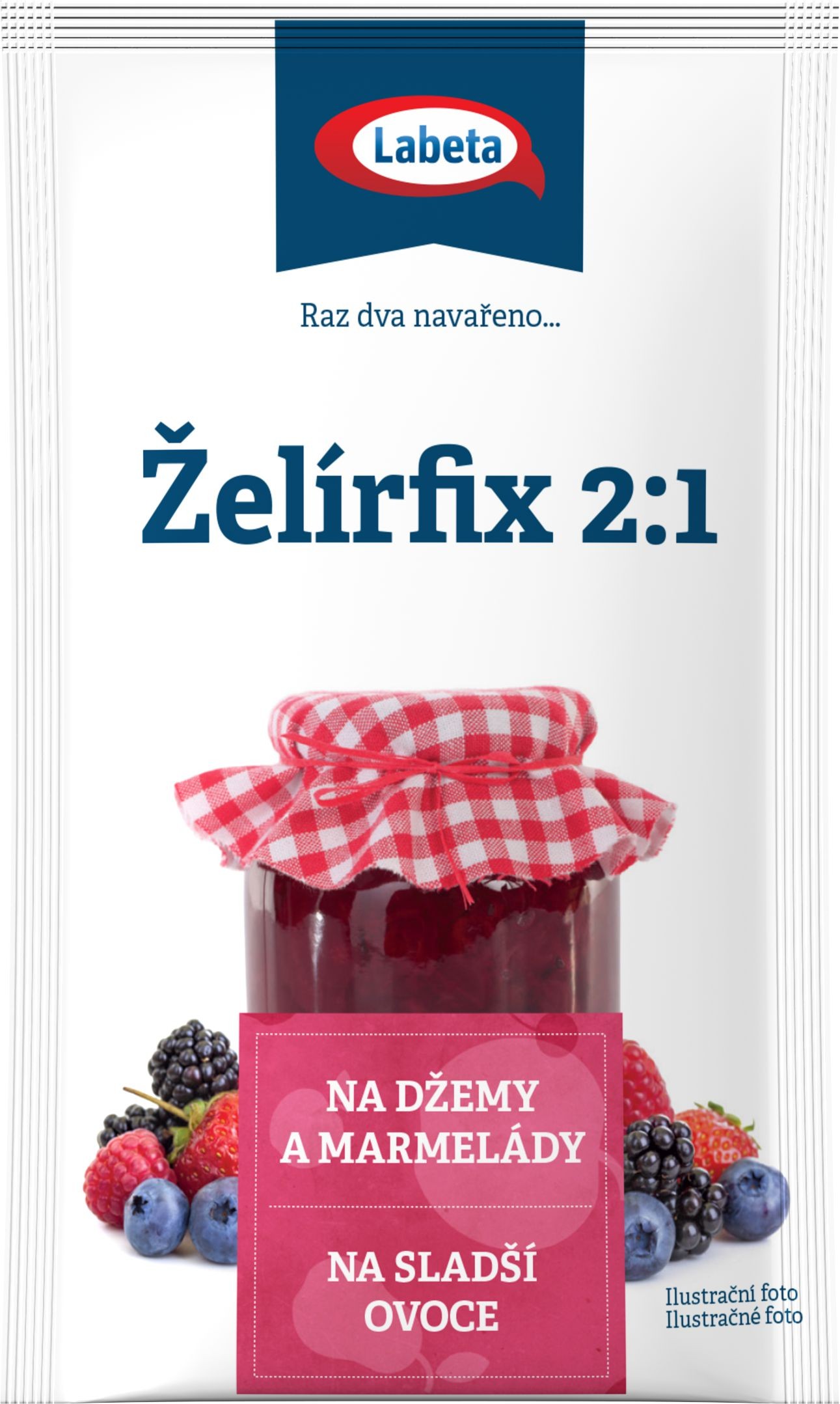 Trvanlivé potraviny - Labeta Želírfix 2:1 25 g