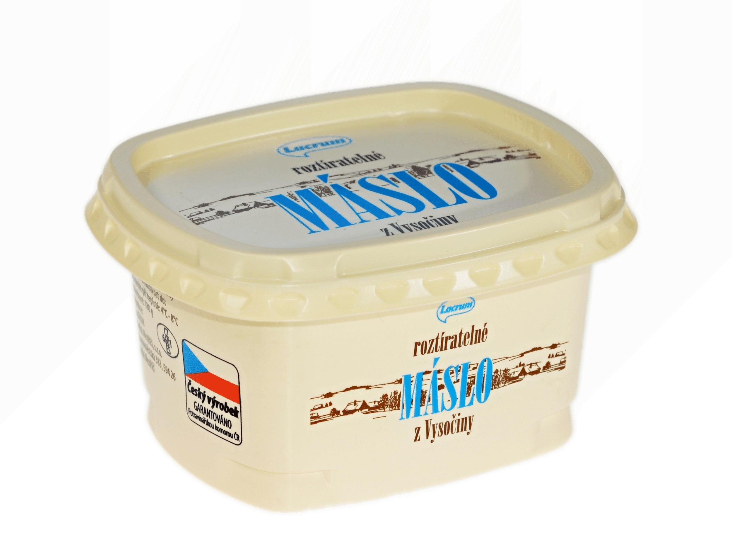 Mléčné a chlazené - Lacrum Máslo z Vysočiny roztíratelné 180 g