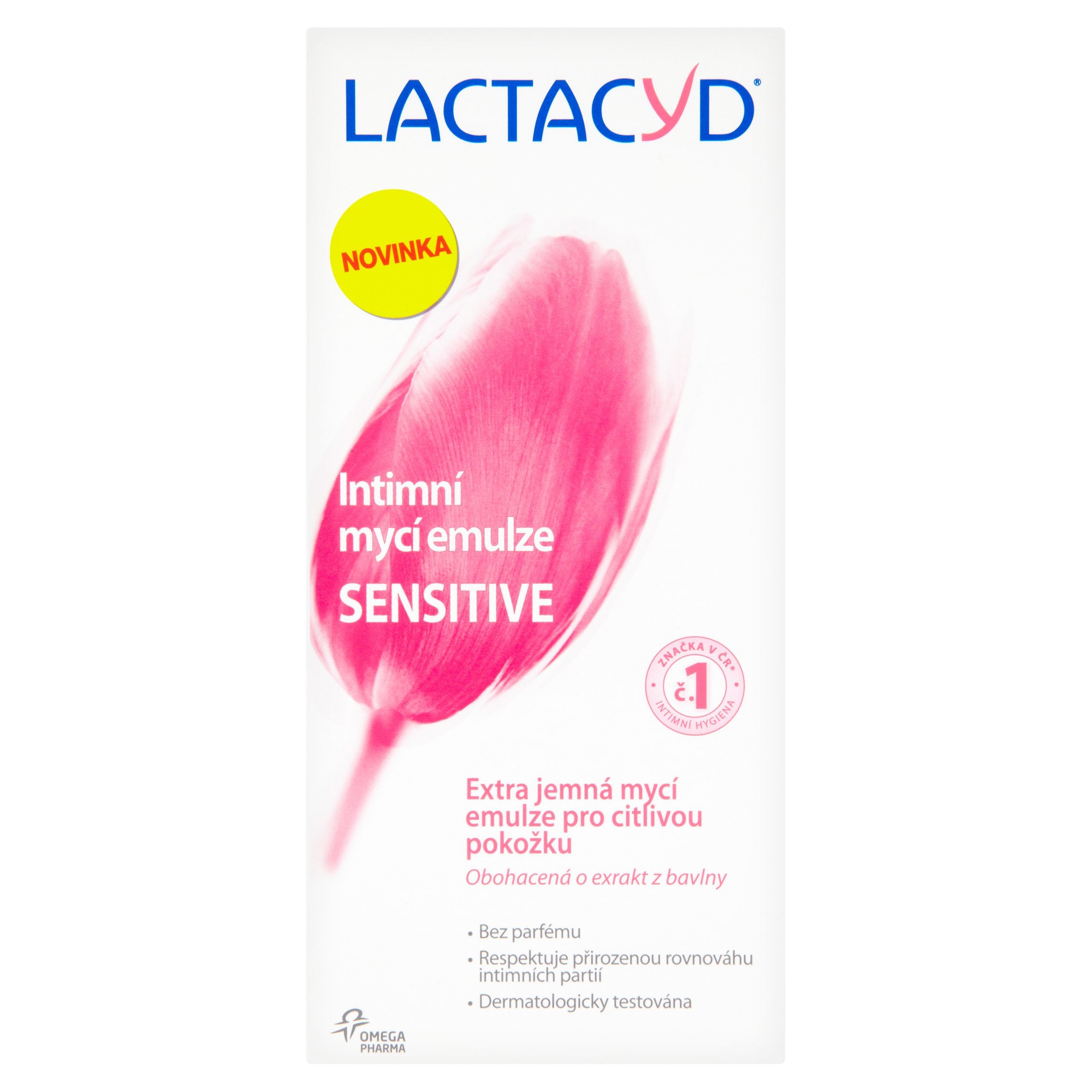 Drogerie a kosmetika - Lactacyd Intimní emulze sensitive 200 ml