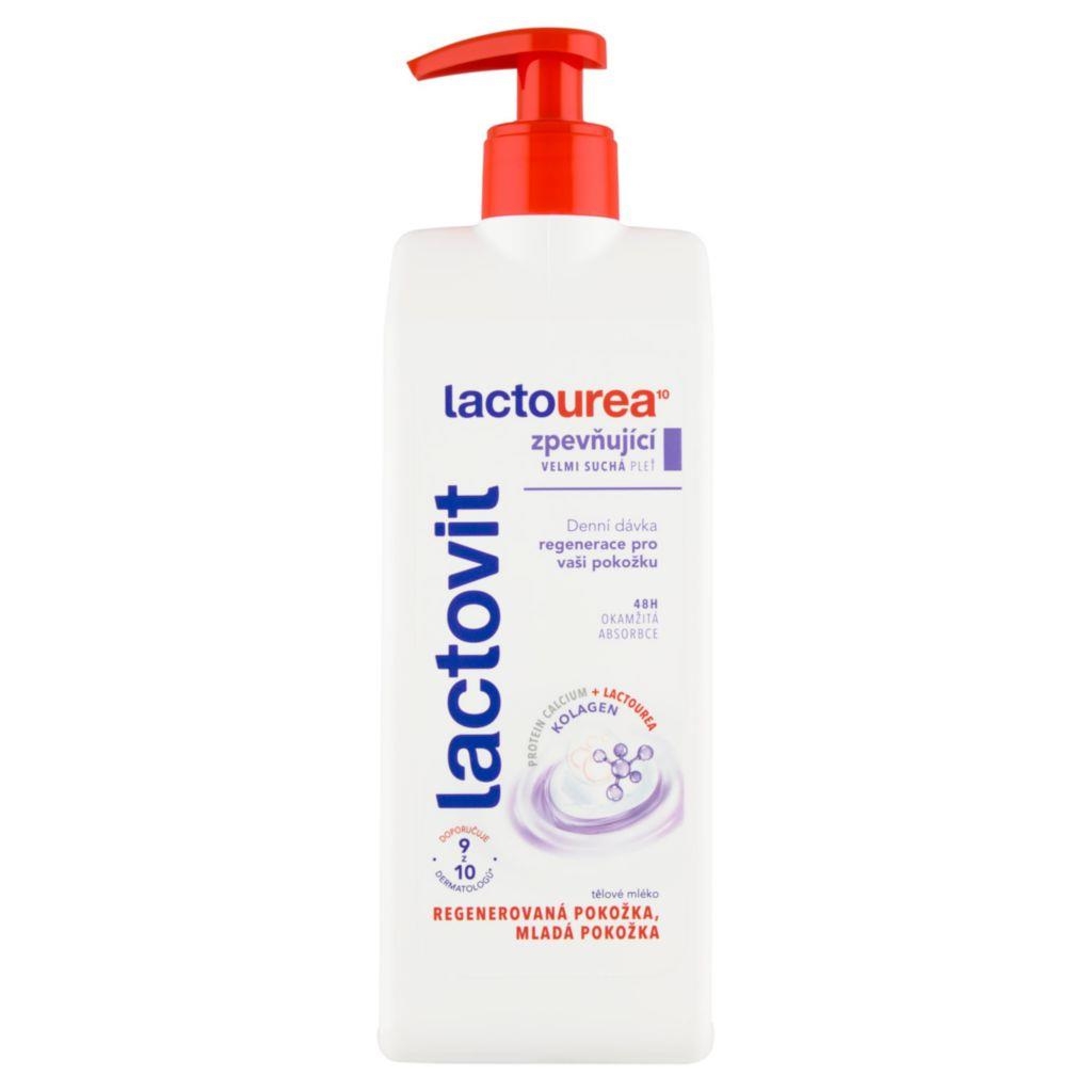 Drogerie a kosmetika - Lactovit Lactourea tělové mléko Zpevňující 400 ml