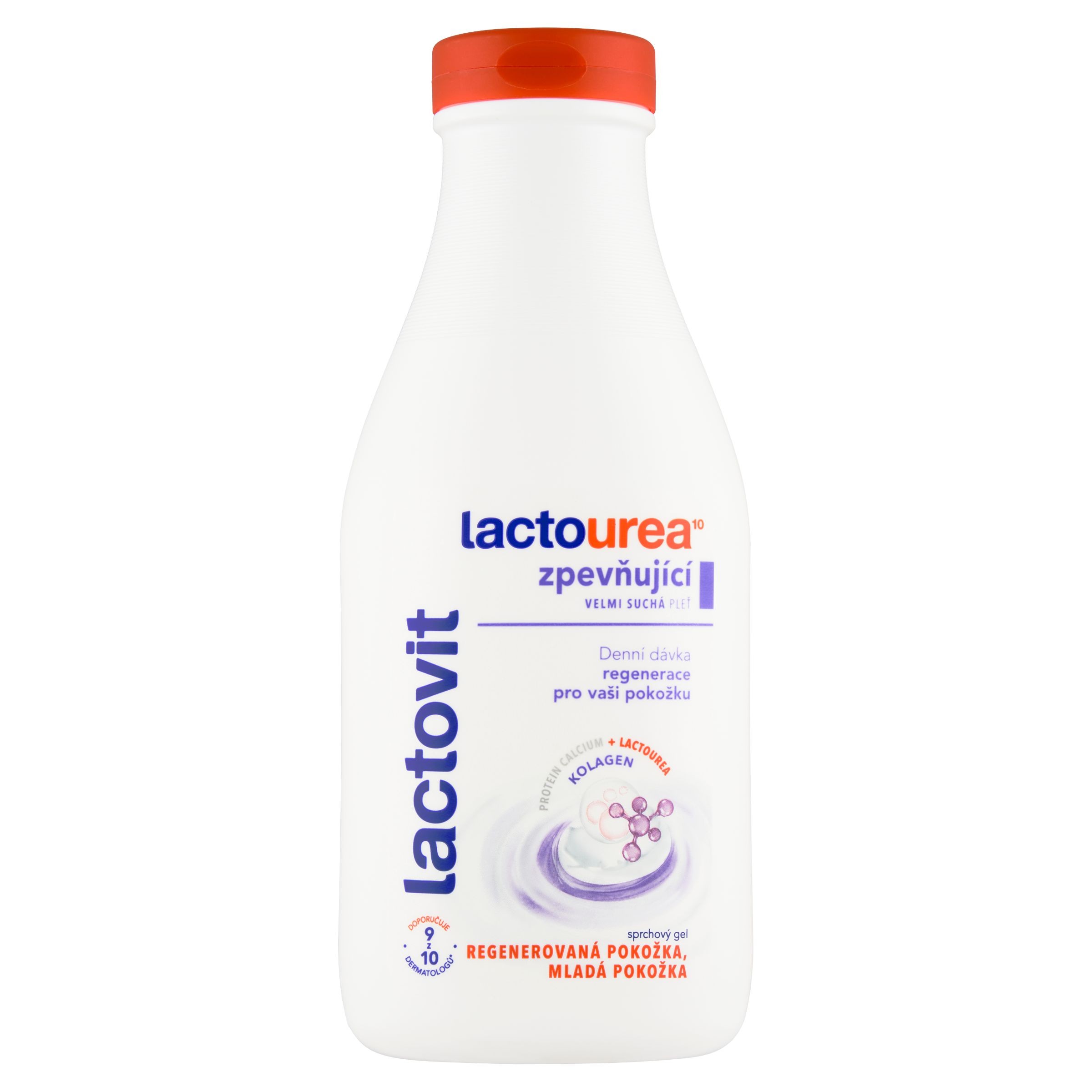 Drogerie a kosmetika - Lactovit sprchový gel Lactourea zpevňující 500 ml