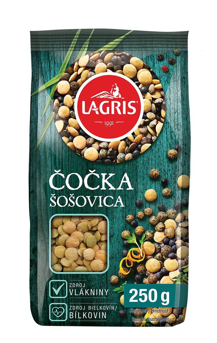 Trvanlivé potraviny - Lagris Čočka 250 g