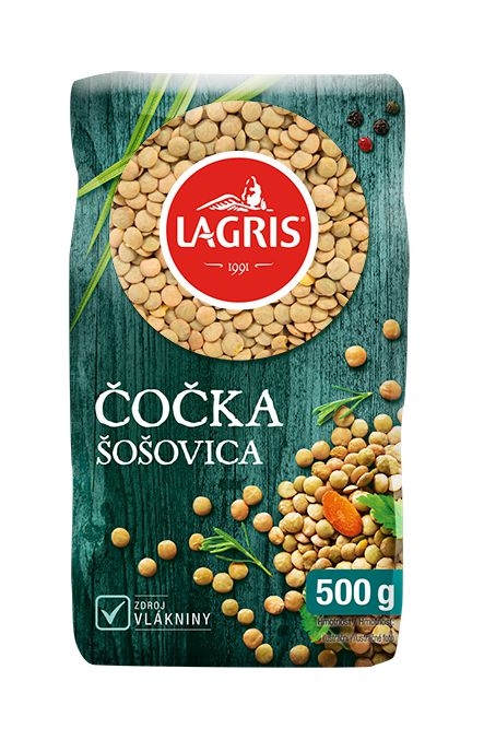 Trvanlivé potraviny - Lagris Čočka 500 g