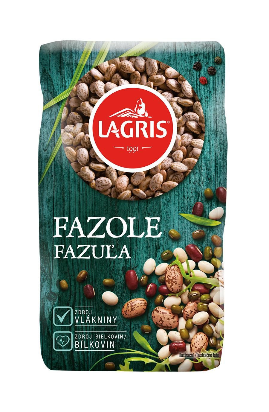 Trvanlivé potraviny - Lagris Fazole barevná 450 g