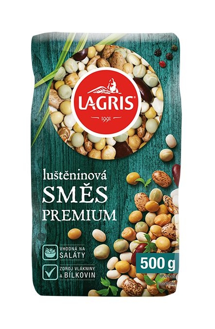 Trvanlivé potraviny - Lagris Luštěninová směs premium 500g