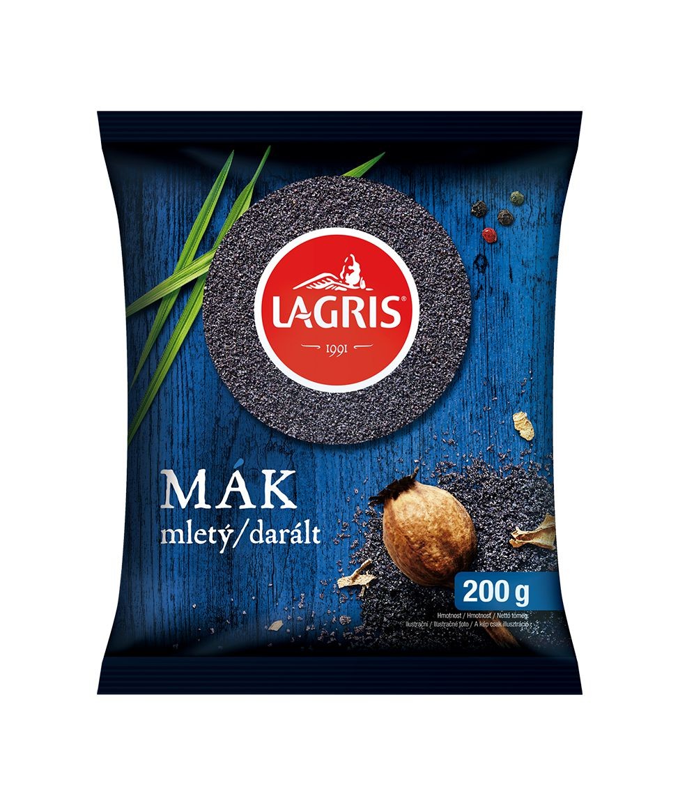 Trvanlivé potraviny - Lagris Mák mletý 200 g