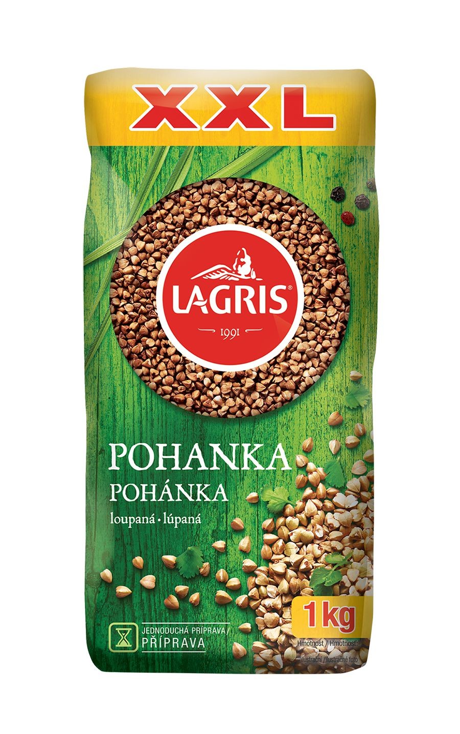Trvanlivé potraviny - Lagris Pohanka XXL 1 kg