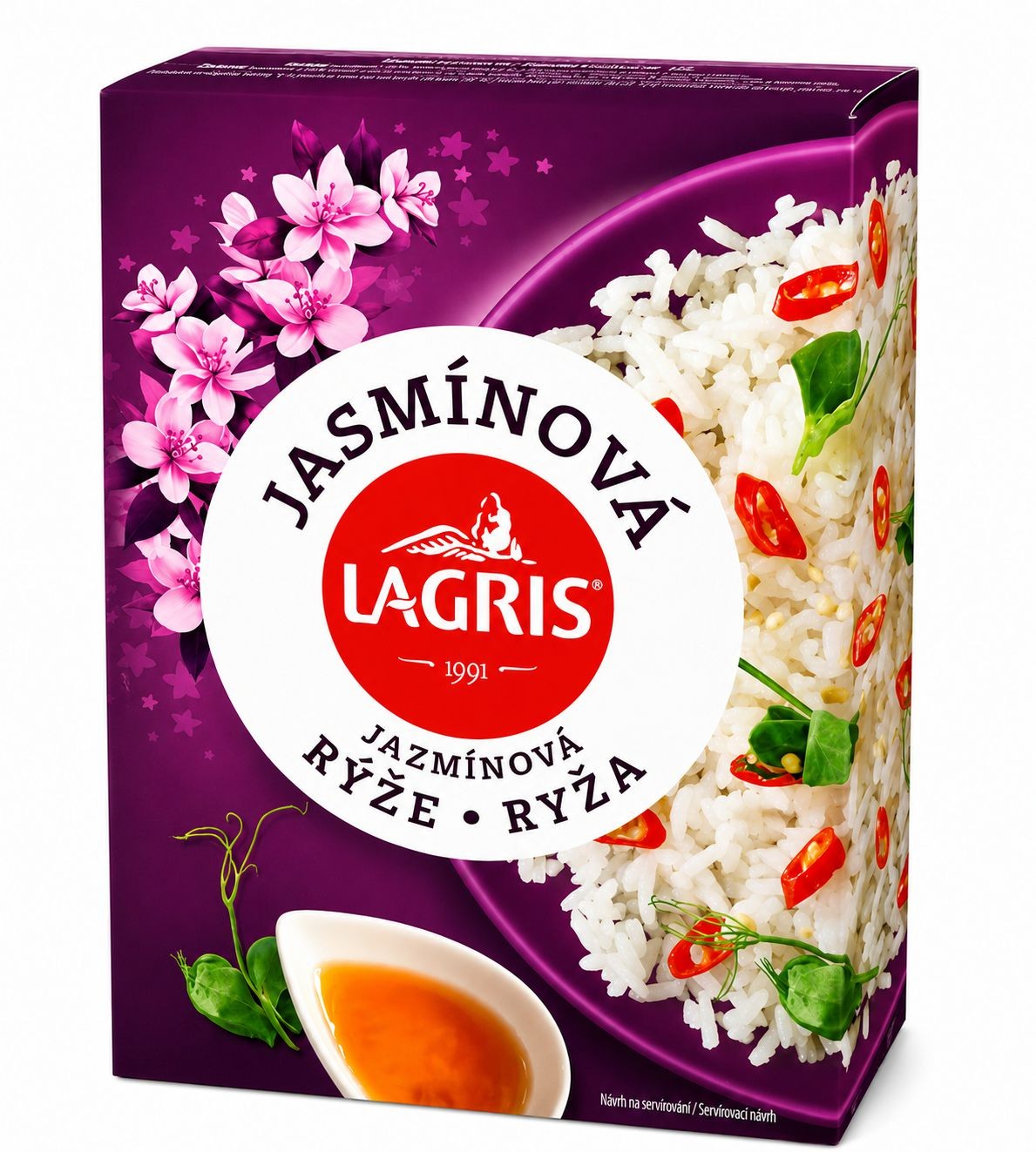 Trvanlivé potraviny - Lagris rýže jasmínová 500g