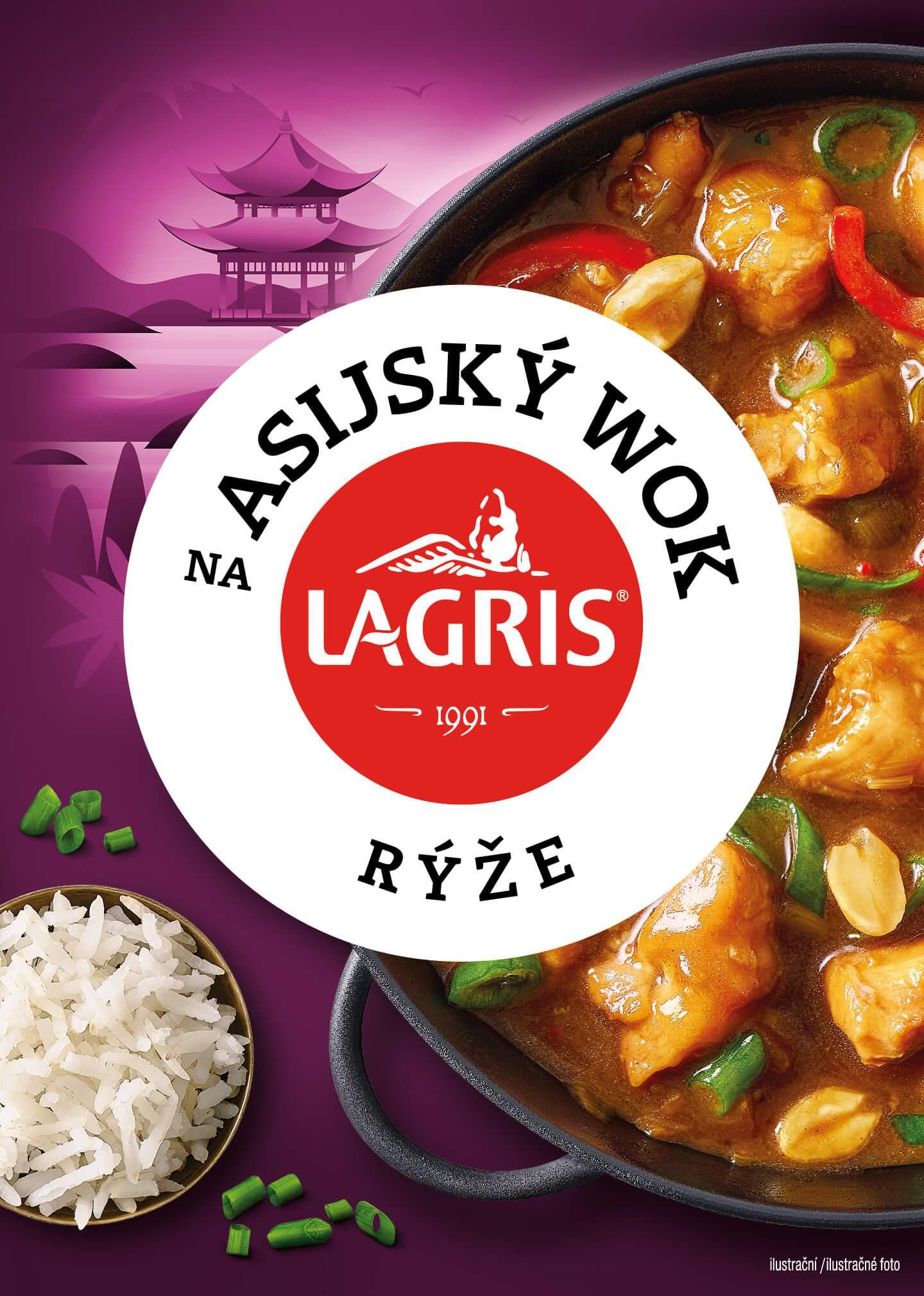 Trvanlivé potraviny - Lagris Rýže na asijský wok 500 g