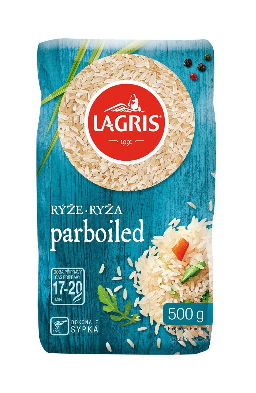 Trvanlivé potraviny - Lagris Rýže parboiled 500 g