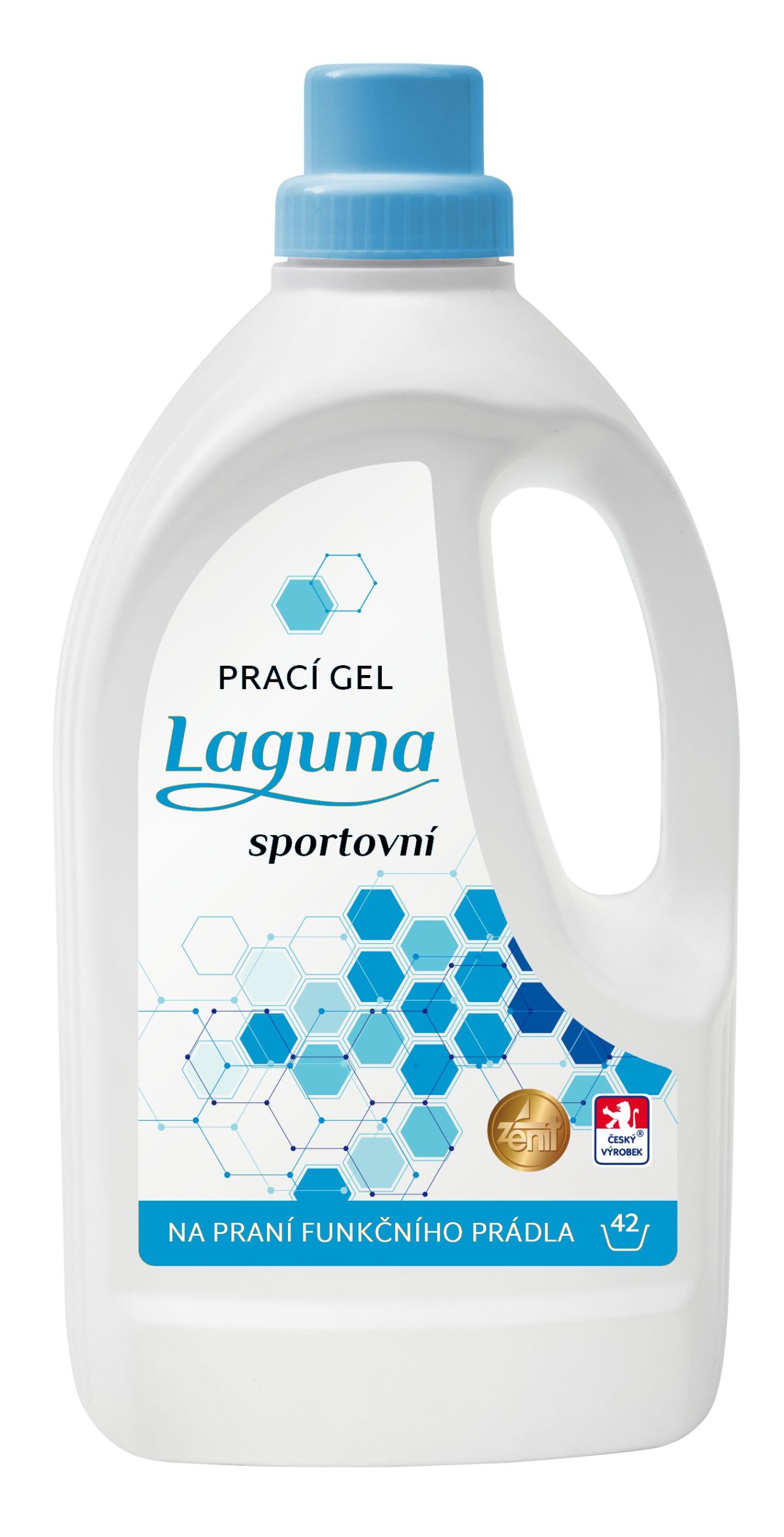 Drogerie a kosmetika - Laguna Prací gel Sport 1,5 l 42 dávek